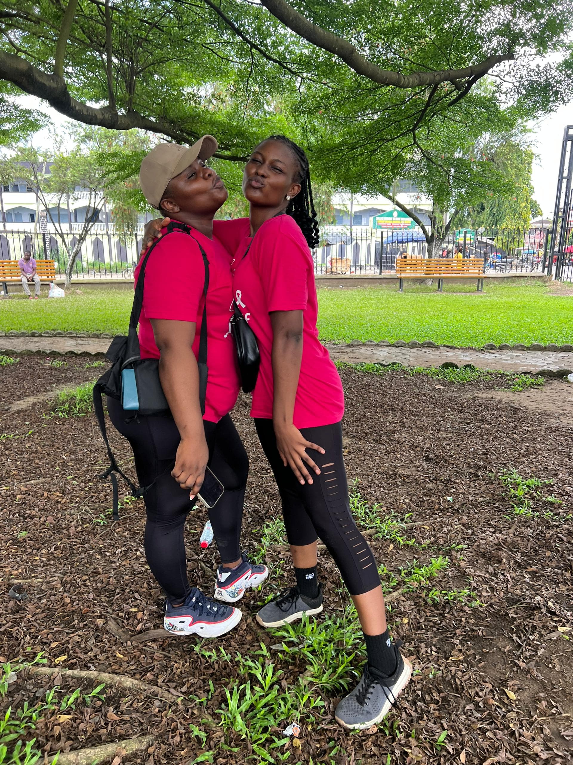 The iWoman Power Walk — the crowd on the move